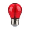 LED Λάμπα – 2W Filament E27 G45 Κόκκινο V-TAC – 217413