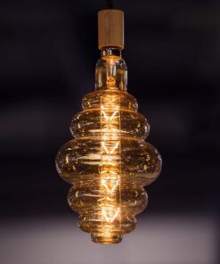 LED Λάμπα E27 S200 39cm 8W Dimmable Filament Smoky V-TAC 300° 500lm Θερμό 1800Κ – 217465