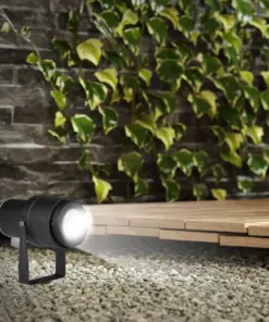 Φωτιστικό Κήπου Καρφί LED 12W Μαύρο V-TAC Αδιάβροχο IP65 Φυσικό 4000K – 217545