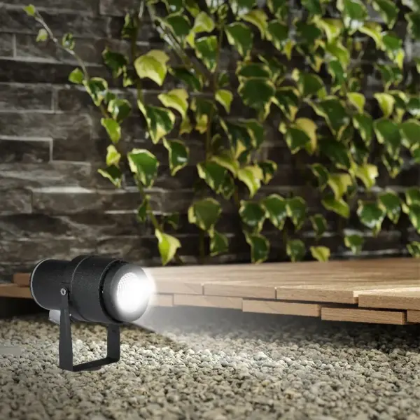 Φωτιστικό Κήπου Καρφί LED 12W Μαύρο V-TAC Αδιάβροχο IP65 Φυσικό 4000K – 217545