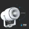 Φωτιστικό Κήπου Καρφί LED 12W Λευκό V-TAC Αδιάβροχο IP65 Θερμό 3000K – 217547