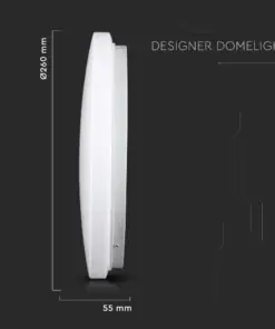 LED πλαφονιέρα 12W στρογγυλή, 3 σε 1 φωτισμός (Ψυχρό, Φυσικό & Θερμό λευκό), σε Λευκό σώμα V-TAC – 217603
