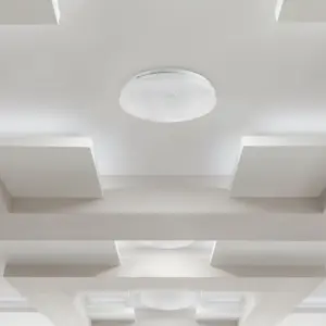 LED πλαφονιέρα 18W στρογγυλή, 3 σε 1 φωτισμός (Ψυχρό, Φυσικό & Θερμό λευκό), σε Λευκό σώμα και έναστρο κάλυμμα V-TAC – 217604