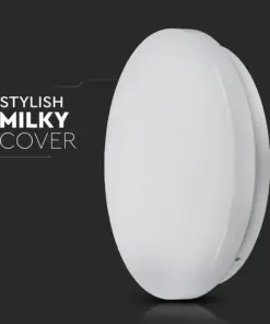 LED Πλαφονιέρα 24W Στρογγυλή 3 σε 1 Φωτισμός CCT Λευκό Σώμα V-TAC – 217607