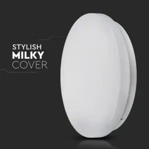 LED Πλαφονιέρα 24W Στρογγυλή 3 σε 1 Φωτισμός CCT Λευκό Σώμα V-TAC – 217607
