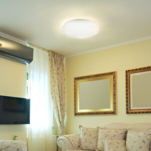 LED πλαφονιέρα 36W στρογγυλή, CCT 3IN1 Φωτισμός Λευκό σώμα  V-TAC – 217609