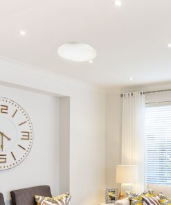 LED πλαφονιέρα 36W στρογγυλή, CCT 3IN1 Φωτισμός Λευκό σώμα V-TAC – 217609