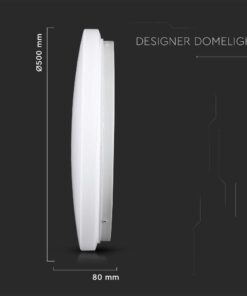 LED πλαφονιέρα 36W στρογγυλή, CCT 3IN1 Φωτισμός Λευκό σώμα V-TAC – 217609
