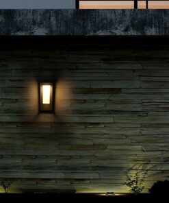 Ηλιακό Φωτιστικό Tοίχου V-TAC PRO Samsung Chip με Αισθητήρα IP65 Γκρι Θερμό 3000K – 21784