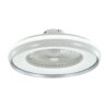 Ανεμιστήρας οροφής LED 45W 3 σε 1 λευκό σώμα-γκρι δαχτυλίδι 7 πτερυγίων με ρύθμιση μέσω RF control V-TAC – 217935