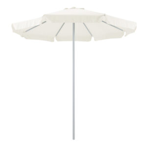Professional umbrella Nagida pakoworld single piece aluminium D2.3m ecru 218-000005