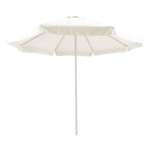 Professional umbrella Nagida pakoworld single piece aluminium D3m ecru 218-000006