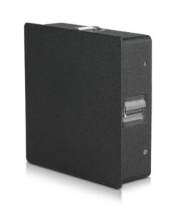 LED απλίκα 4W τετράγωνη αρχιτεκτονικού φωτισμού 3000K θερμό λευκό μαύρο σώμα V-TAC – 218211