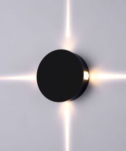 Φωτιστικό Τοίχου Αρχιτεκτονικού Φωτισμού 4W LED Μαύρο 3000K IP65 V-TAC – 218215