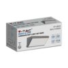LED Φωτιστικό Απλίκα Γωνία 12W V-TAC Γκρι IP65 Θερμό 3000Κ – 218233