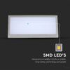 LED Φωτιστικό Απλίκα Γωνία 12W V-TAC Γκρι IP65 Θερμό 3000Κ – 218233
