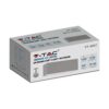LED Φωτιστικό Απλίκα Up-Down 12W V-TAC Γκρι Αδιάβροχο IP65 Θερμό 3000Κ – 218242