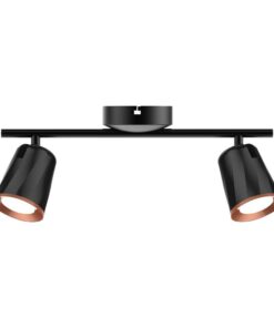 LED επιτοίχιο/οροφής φωτιστικό 12W 4000K φυσικό λευκό με μαύρο σώμα V-TAC – 218257