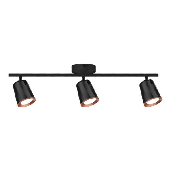 LED επιτοίχιο/οροφής φωτιστικό 18W 4000K φυσικό λευκό με μαύρο σώμα V-TAC – 218261