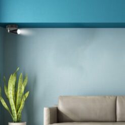LED επιτοίχιο φωτιστικό 4.5W 4000K φυσικό λευκό με μαύρο σώμα V-TAC – 218265