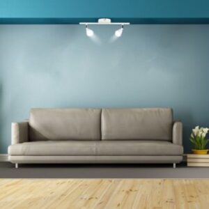LED επιτοίχιο/οροφής φωτιστικό 9W 3000K θερμό λευκό με λευκό σώμα V-TAC – 218266