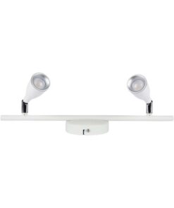 LED επιτοίχιο/οροφής φωτιστικό 9W 3000K θερμό λευκό με λευκό σώμα V-TAC – 218266