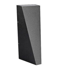 LED Φωτιστικό Τοίχου 4W V-TAC Μαύρο Αδιάβροχο IP65 Φυσικό 4000Κ – 218298