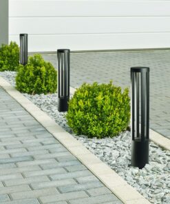 LED Επιδαπέδιο Φωτιστικό 10W V-TAC 80cm Αδιάβροχο IP65 Γκρι Θερμό 3000K – 218328