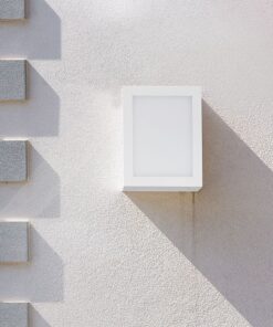 LED Επιτοίχιο Φωτιστικό Εξωτερικού Χώρου Λευκό 12W IP65 Θερμό 3000K V-TAC – 218334