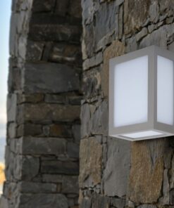 LED Επιτοίχιο Φωτιστικό Εξωτερικού Χώρου Γκρι12W IP65 Θερμό 3000K V-TAC – 218337