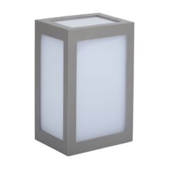 LED Επιτοίχιο Φωτιστικό Εξωτερικού Χώρου Γκρι12W IP65 Θερμό 3000K V-TAC – 218337