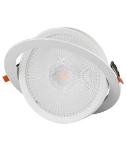 LED Φωτιστικό Χωνευτό COB Ρυθμιζόμενο 10W V-TAC PRO Samsung Chip 25° 1040lm Φ95 Θερμό 3000K – 21839