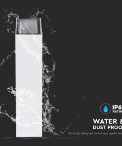 LED Φωτιστικό Τοίχου Up-Down Λευκό 4W V-TAC IP65 Θερμό 3000K – 218560