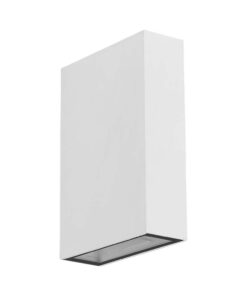 LED Φωτιστικό Τοίχου Up-Down Λευκό 4W V-TAC IP65 Θερμό 3000K – 218560