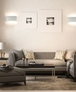 Φωτιστικό Τοίχου 7W LED Up-Down Λευκό V-TAC IP65 Θερμό Λευκό 3000K – 218617