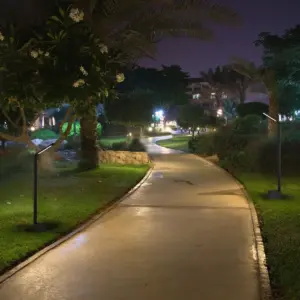 Φωτιστικό Κολωνάκι Κήπου 5W LED V-TAC με Μαύρο Σώμα IP54 Φυσικό Λευκό 4000K  – 218682