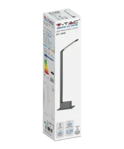 Φωτιστικό Κολωνάκι Κήπου 5W LED V-TAC με Μαύρο Σώμα IP54 Φυσικό Λευκό 4000K – 218682