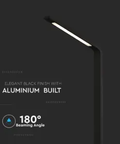 Φωτιστικό Κολωνάκι Κήπου 5W LED V-TAC με Μαύρο Σώμα IP54 Φυσικό Λευκό 4000K – 218682