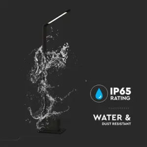 Φωτιστικό Κολωνάκι Κήπου 5W LED V-TAC με Μαύρο Σώμα IP54 Φυσικό Λευκό 4000K  – 218682