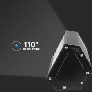 LED Γραμμικός Προβολέας Μαύρος 100W V-TAC PRO Samsung Chip 110° 9800lm IP54 Ψυχρό 6500K – 21892