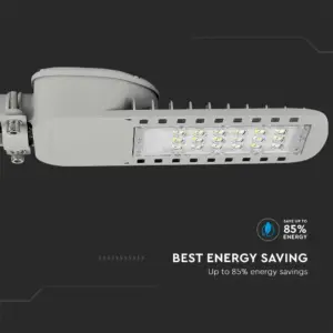 LED φωτιστικό δρόμου V-TAC PRO Samsung Chip 30W 4000Κ γκρι σώμα 135lm/W – 21956