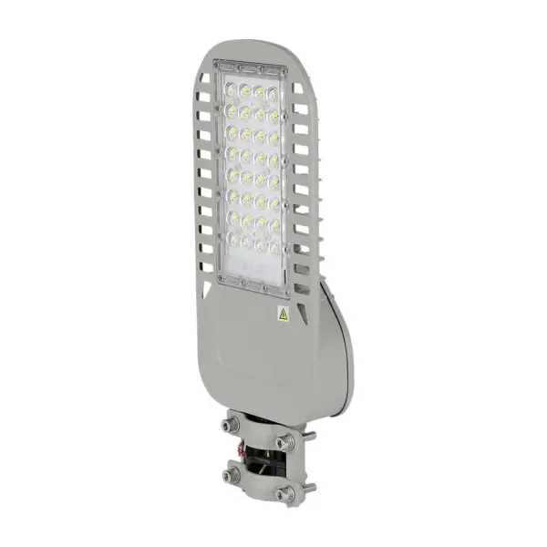 LED φωτιστικό δρόμου V-TAC PRO Samsung Chip 50W 4000Κ γκρι σώμα 135lm/W - 21958