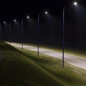 LED Φωτιστικό Δρόμου SAMSUNG CHIP 5 Years Warranty – 100W SLIM 4000K 135LM/W V-TAC – 21960