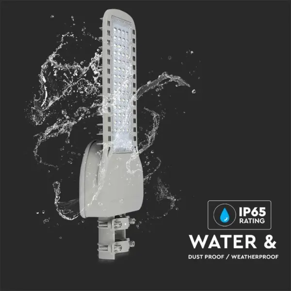 LED φωτιστικό δρόμου V-TAC PRO Samsung Chip 150W 6500Κ γκρι σώμα 135lm/W – 21963