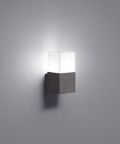 Φωτιστικό Τοίχου Trio Lighting LED 4W E14 Ανθρακί Αλουμίνιο 320lm 3000K IP44 220060142