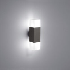 Φωτιστικό Τοίχου Trio Lighting LED 4W E14 Ανθρακί Αλουμίνιο 320lm 3000K IP44 220060242