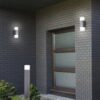 Φωτιστικό Τοίχου Trio Lighting LED 4W E14 Τιτάνιο Αλουμίνιο 320lm 3000K IP44 220060287