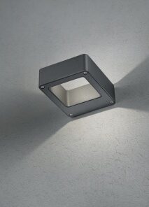 Φωτιστικό Τοίχου Trio Lighting LED 4,5W COB Ανθρακί Αλουμίνιο 450lm 3000K IP54 220760142