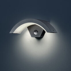 Φωτιστικό Τοίχου Trio Lighting LED 6W Ανθρακί Αλουμίνιο 580lm 3000K IP54 220969142