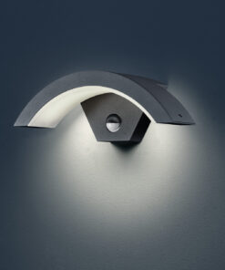 Φωτιστικό Τοίχου Trio Lighting LED 6W Ανθρακί Αλουμίνιο 580lm 3000K IP54 220969142